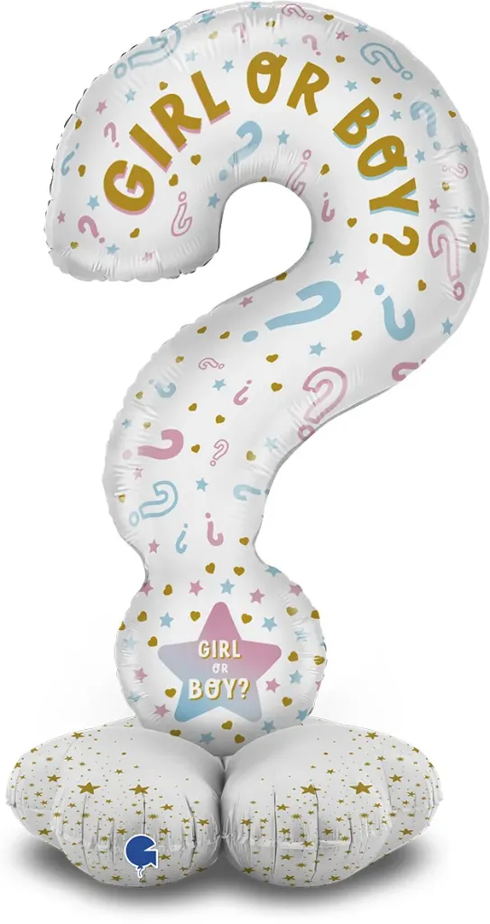 [GK70011-P] Question Marks Gender - Stand Up - 47 inch - Grabo