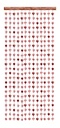 Party Curtain Backdrop - Hearts - Rose Gold