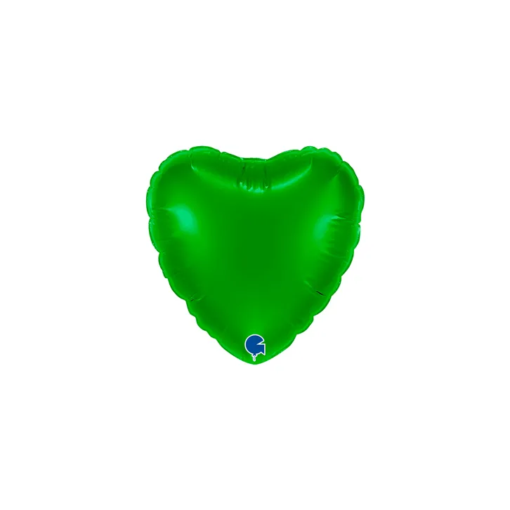Heart Green - 4 inch - Grabo - 10 Stuks