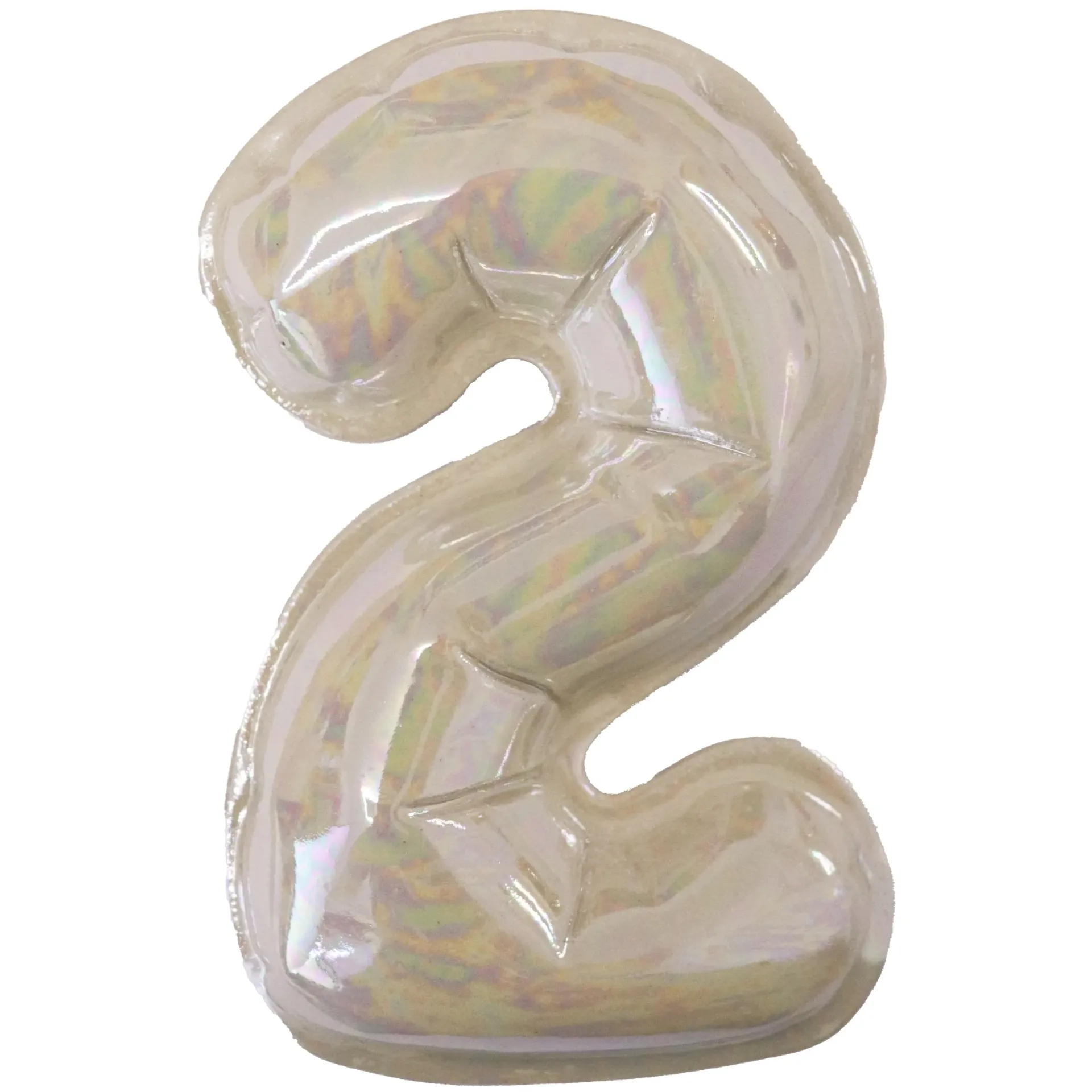Keramik Nummer 2 - Handmade - 11,5 cm