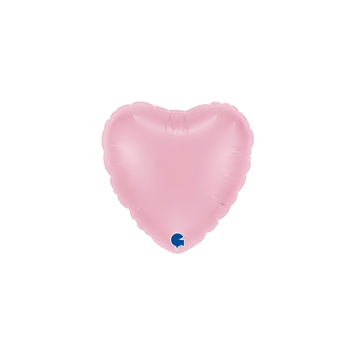 Heart Pastel Pink - 4 inch - Grabo - 10 Stuks