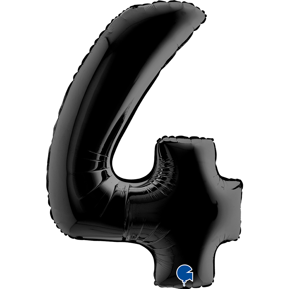 Number 4 - Black - 40 inch - Grabo