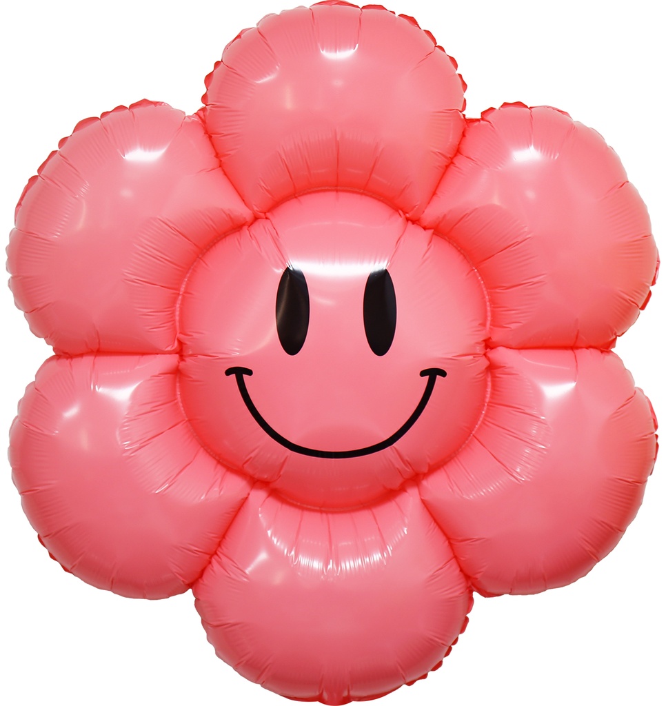 [PA158] Pink Flower - With Face - 43 inch