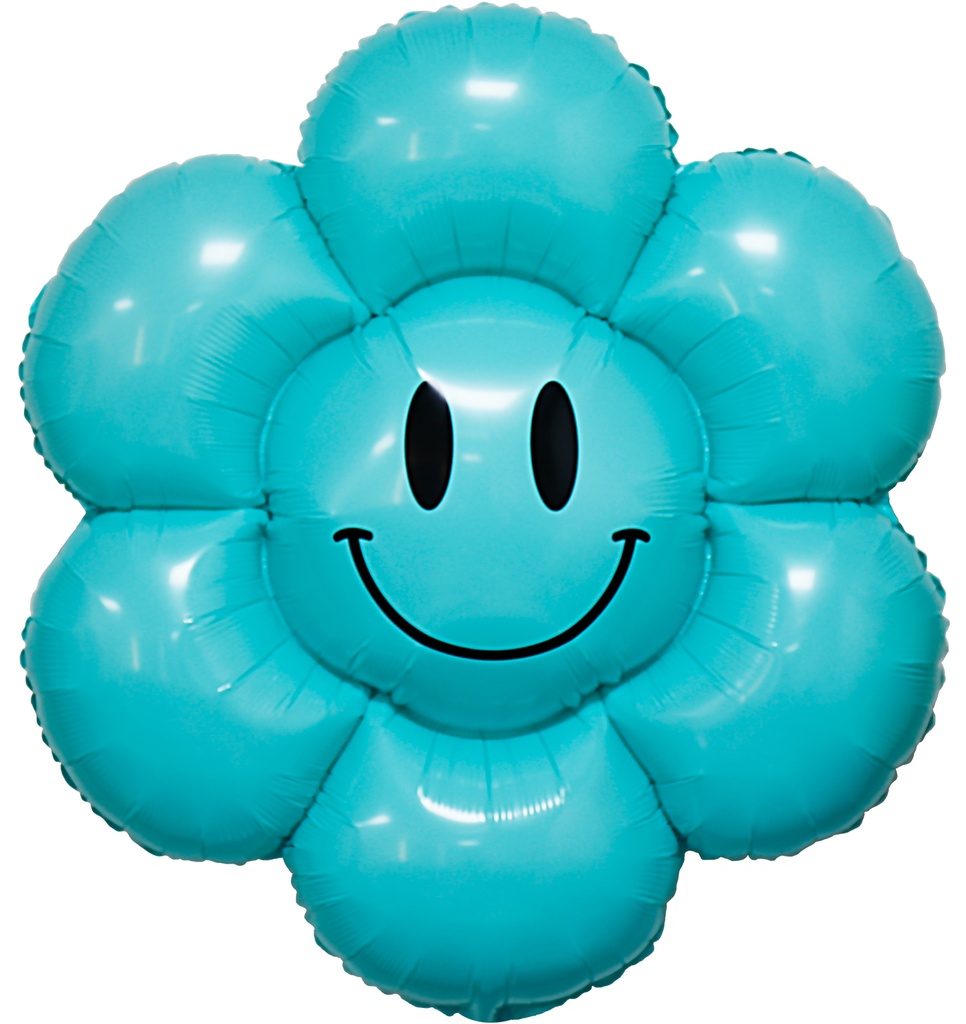 Blue Flower - With Face - 43 inch
