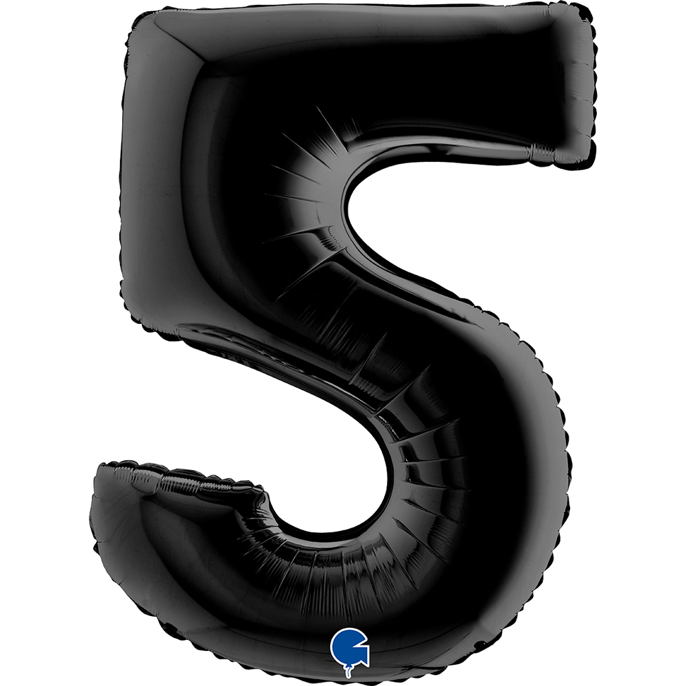 Number 5 - Black - 40 inch - Grabo