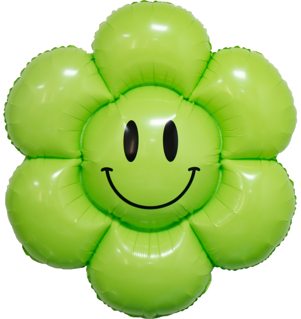 Green Flower - With Face - 43 inch
