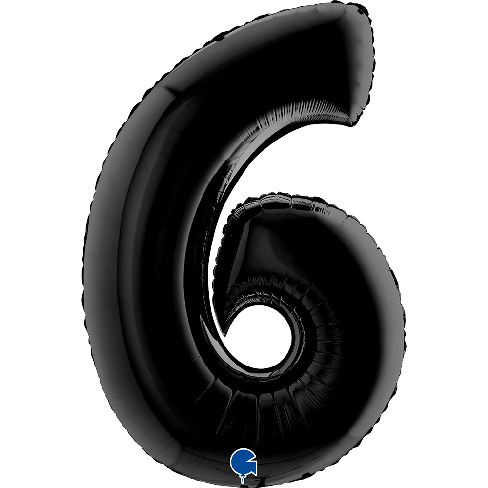 Number 6 - Black - 40 inch - Grabo
