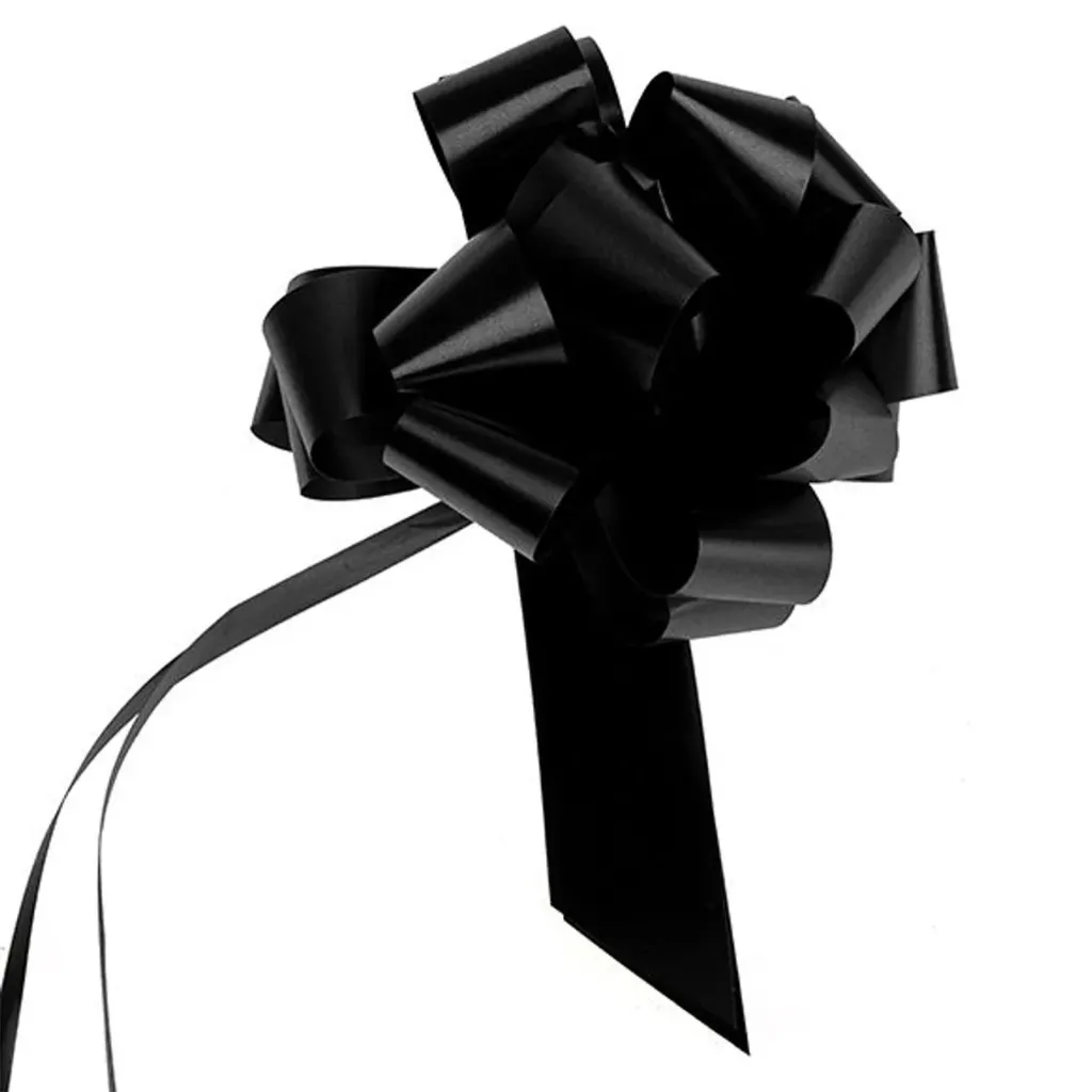Pull Bows - Black - 31mm - 10 Stuks