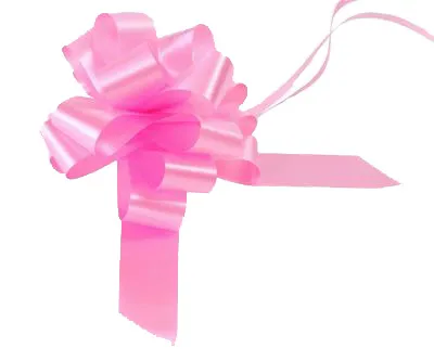 [PB5880] Pull Bows - Pink - 50mm - 20 St.