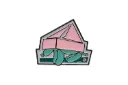 Decorative Pin - Balloon Dog Paper Hat - 50p