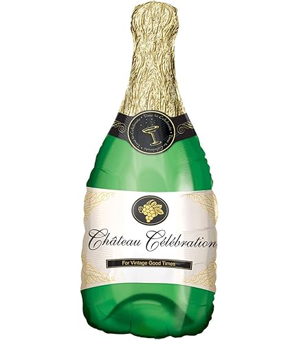 [04949] Champagne Bottle -  36 inch - Anagram