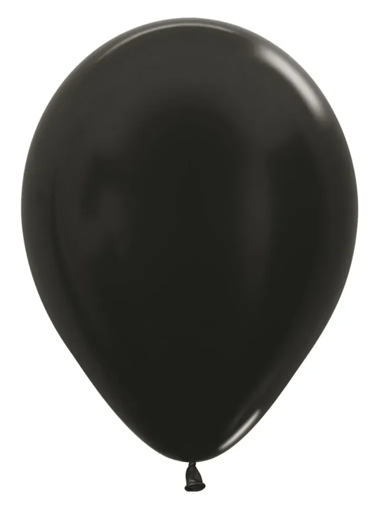 [R12580] R12 - Metallic Black - 580 - 50 Pcs