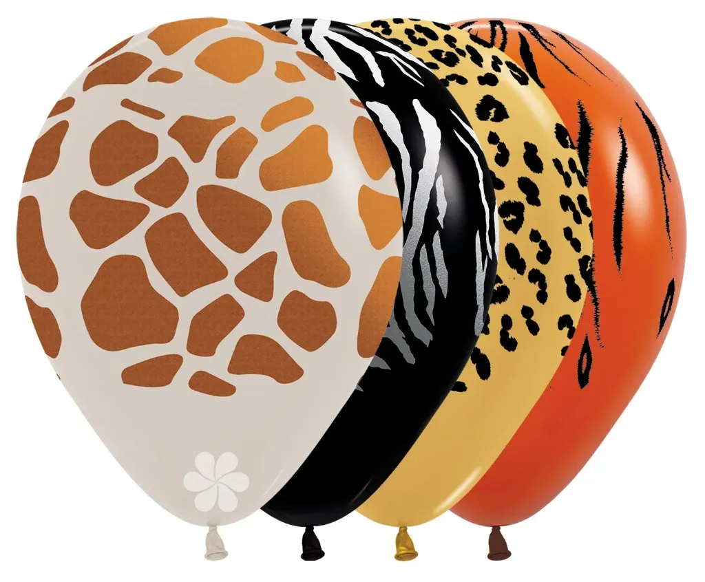 R12 - Animal Print - Metallic Ink - 25 Stuks