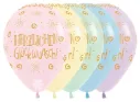 R12 - Herzlichen Gluckwunsch - Pastel Matte Assortment - 25 Stuks
