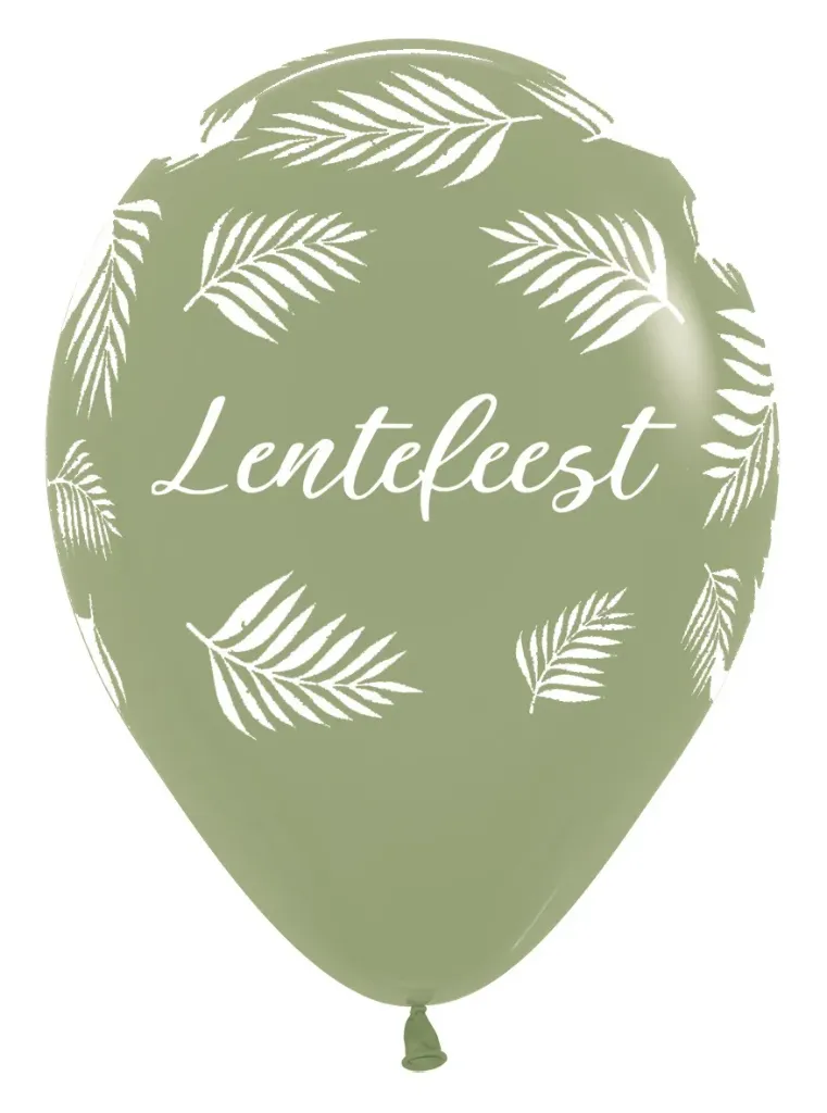 R12 - Lentefeest - Palms - Eucalyptus - 027 - 25 Pcs