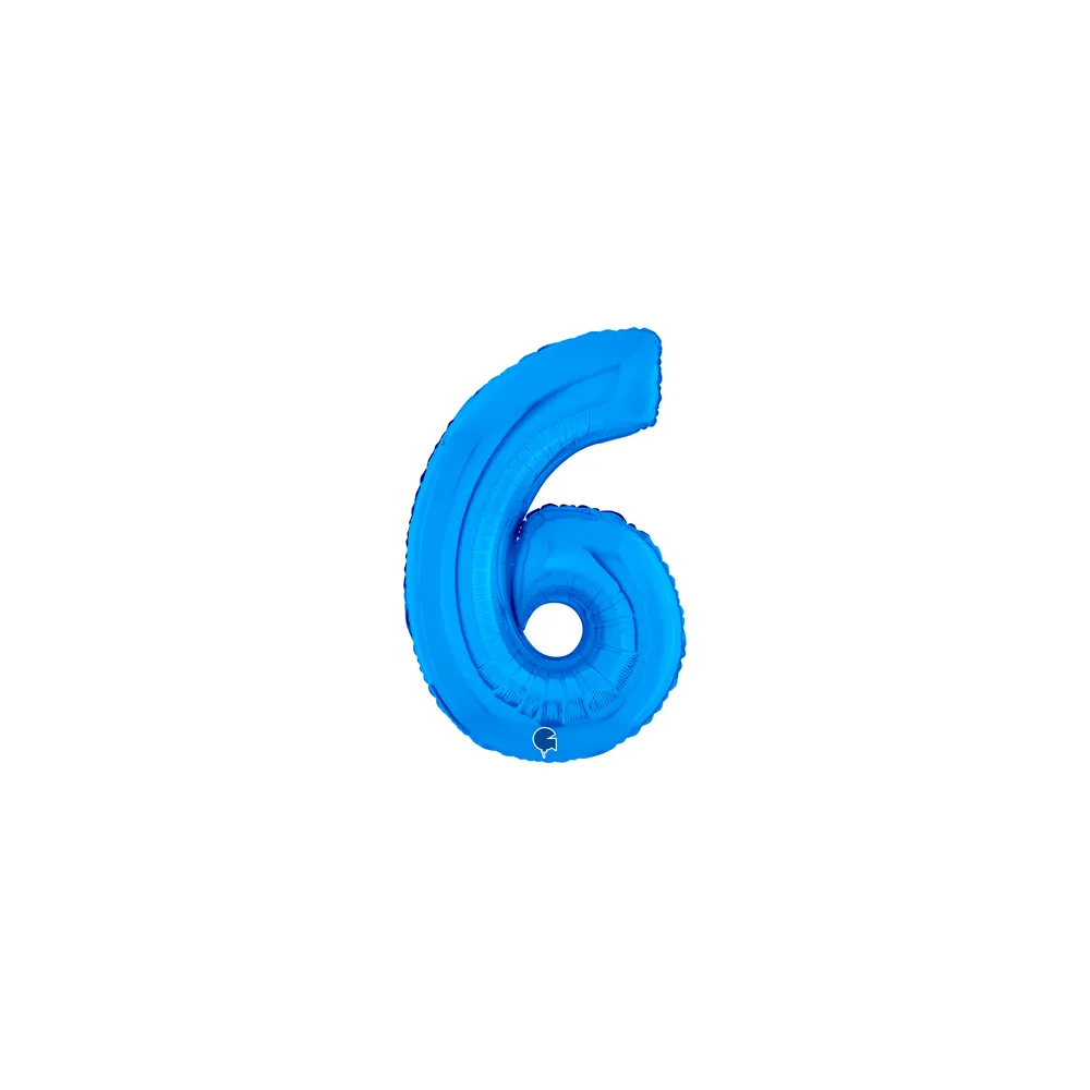 Number 6 - Blue - 7 inch - Grabo - 10 Stück