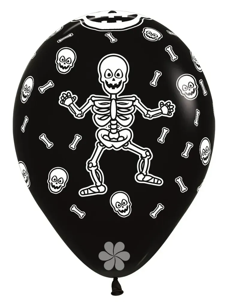 R12 - Skeleton - Black - 080 - 25 Pcs