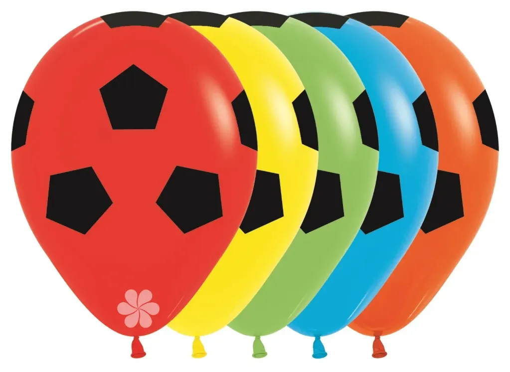 R12 - Soccerball - Assortiment - 25 Stuks