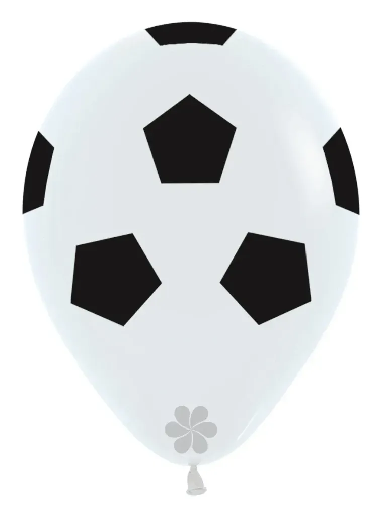 R12 - Retail Pack - Soccer Ball - White - 005 - 12 x 12 Pcs