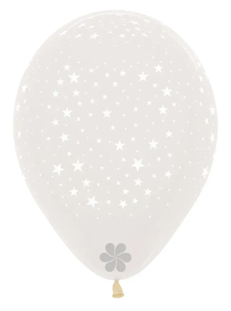R12 - Stars - Crystal Clear - 390 - 25 St.