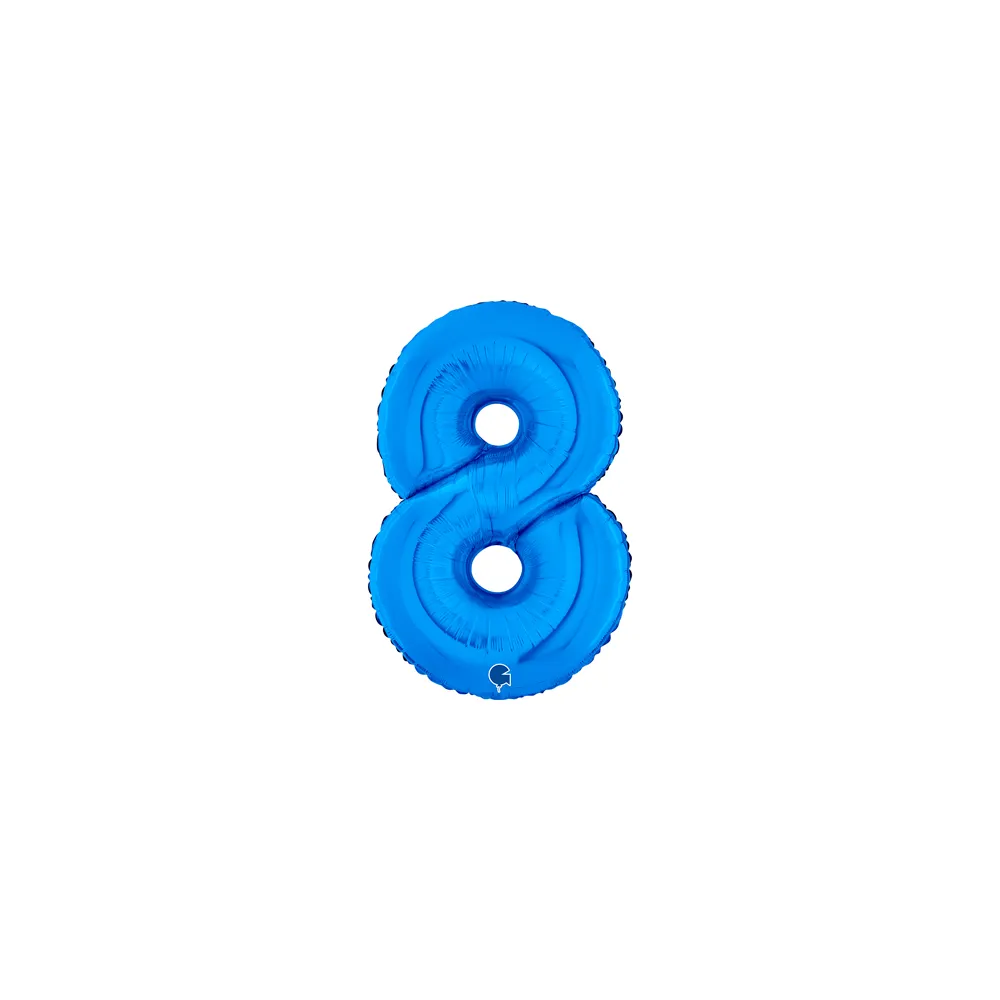 Number 8 - Blue - 7 inch - Grabo - 10 Stuks