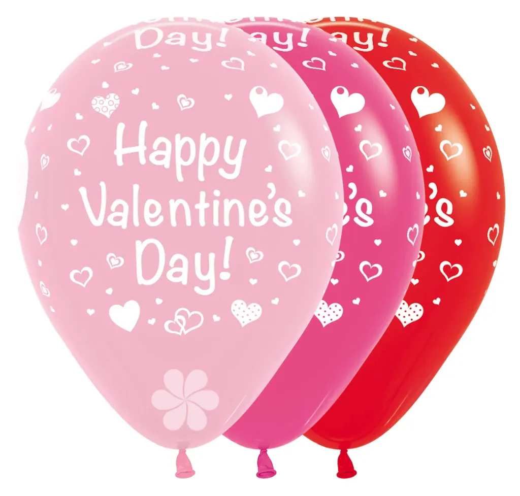 [R12VALENTINE] R12 -  Happy Valentines Day - Assortment - 25 Pcs