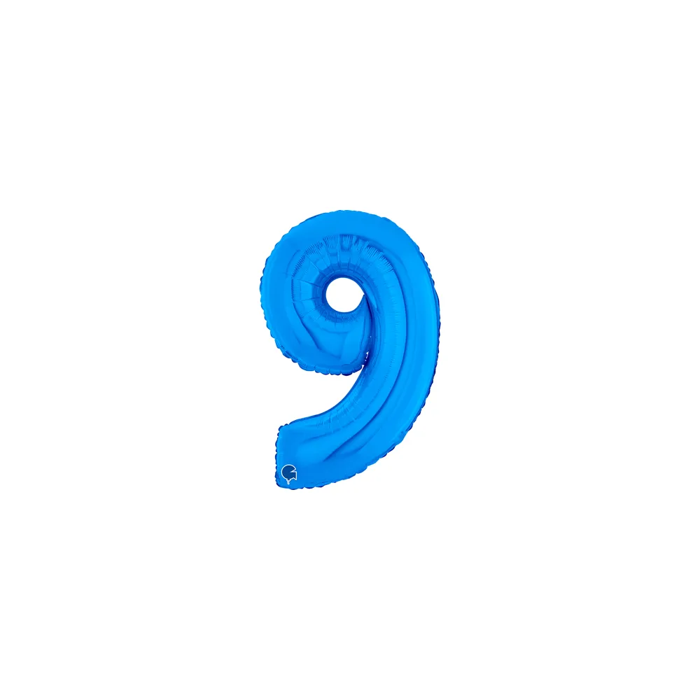 Number 9 - Blue - 7 inch - Grabo - 10 Stuks