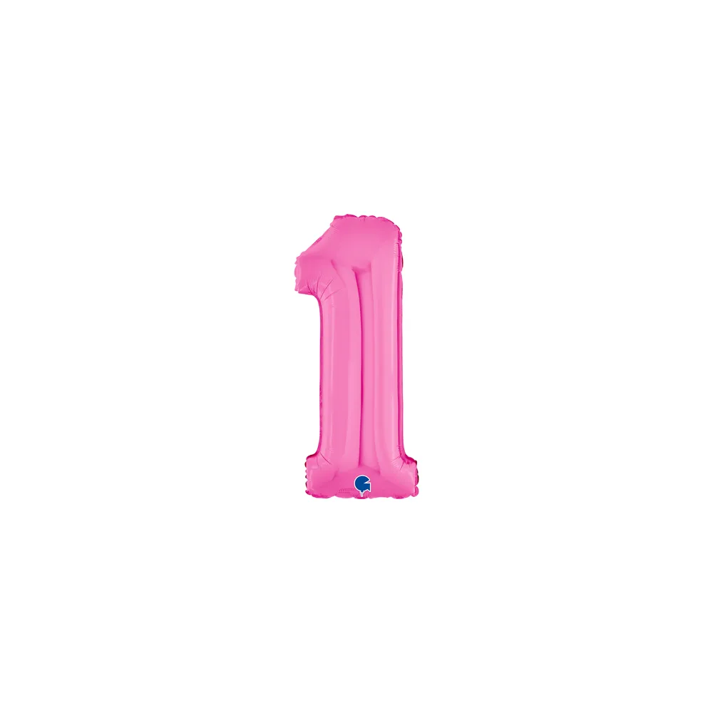 Number 1 - Fuchsia - 7 inch - Grabo - 5 St.
