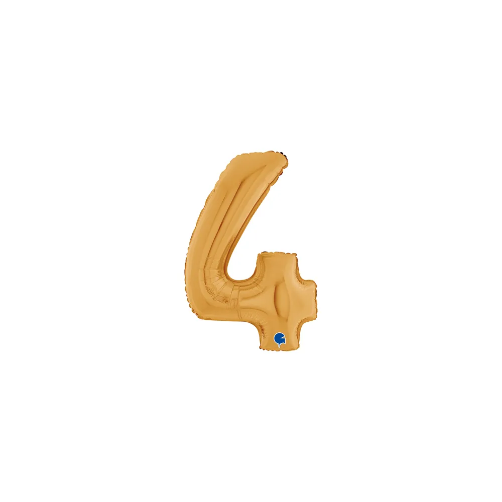 Number 4 - Gold - 7 inch - Grabo - 10 Pcs