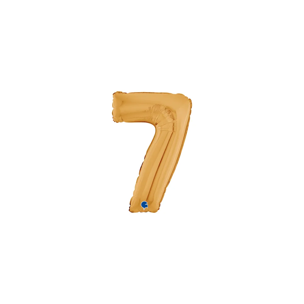 Number 7 - Gold - 7 inch - Grabo - 10 Pcs