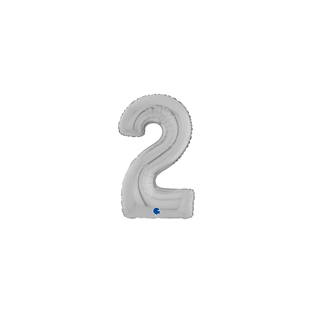 Number 2 - Silver - 7 inch - Grabo - 10 Pcs