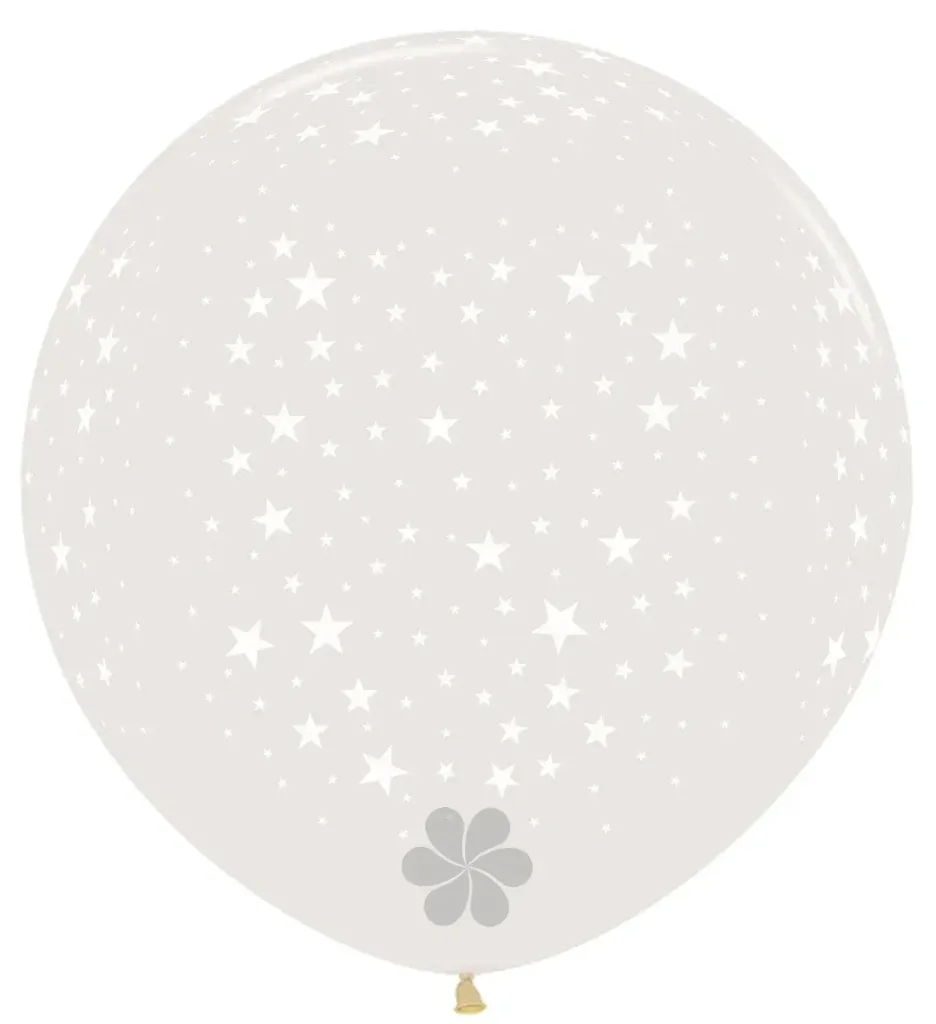 [R36STARS] R36 - Stars - Crystal Clear - 390 - 2 Stuks