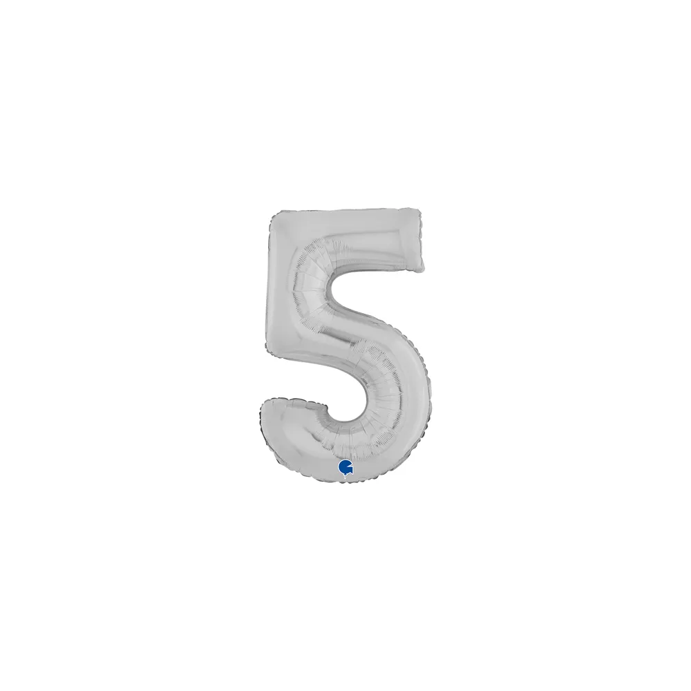 Number 5 - Silver - 7 inch - Grabo - 10 Stuks