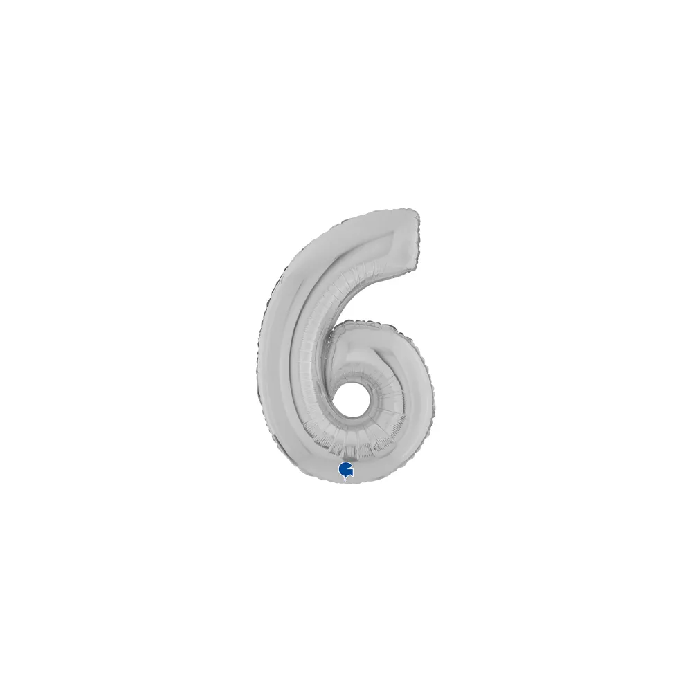 Number 6 - Silver - 7 inch - Grabo - 10 Stuks