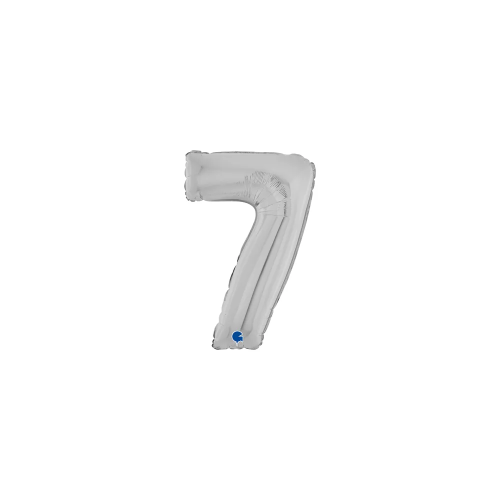 Number 7 - Silver - 7 inch - Grabo - 10 St.