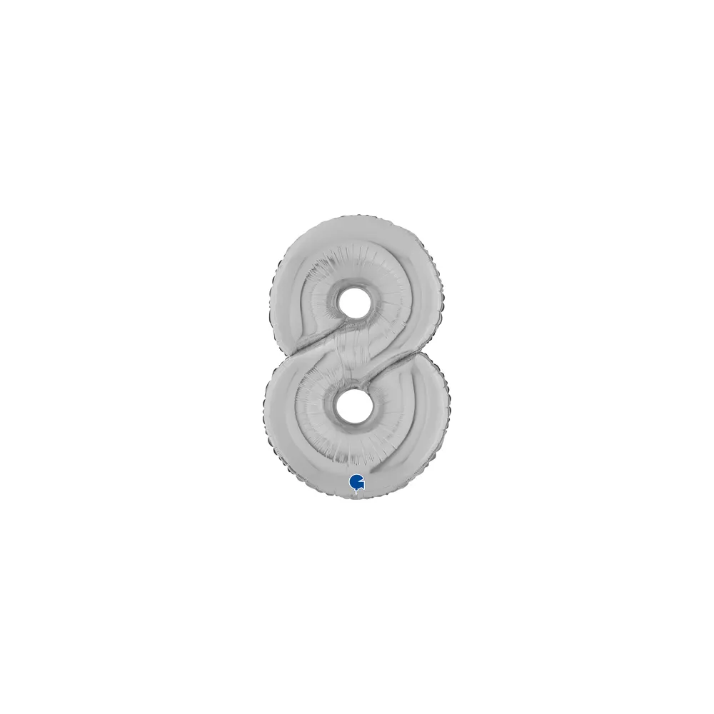 Number 8 - Silver - 7 inch - Grabo - 10 Stuks