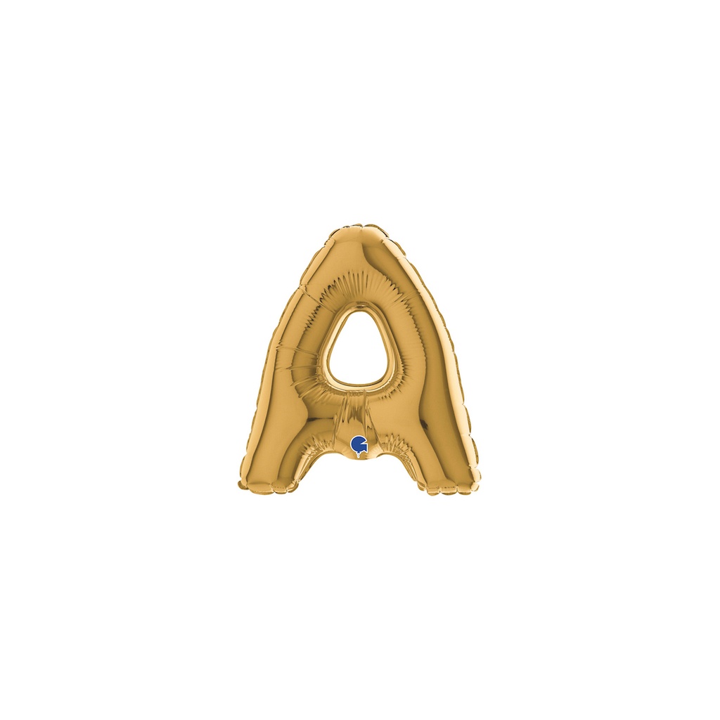 Letter A - Gold - 7 inch - Grabo - 10 Pcs