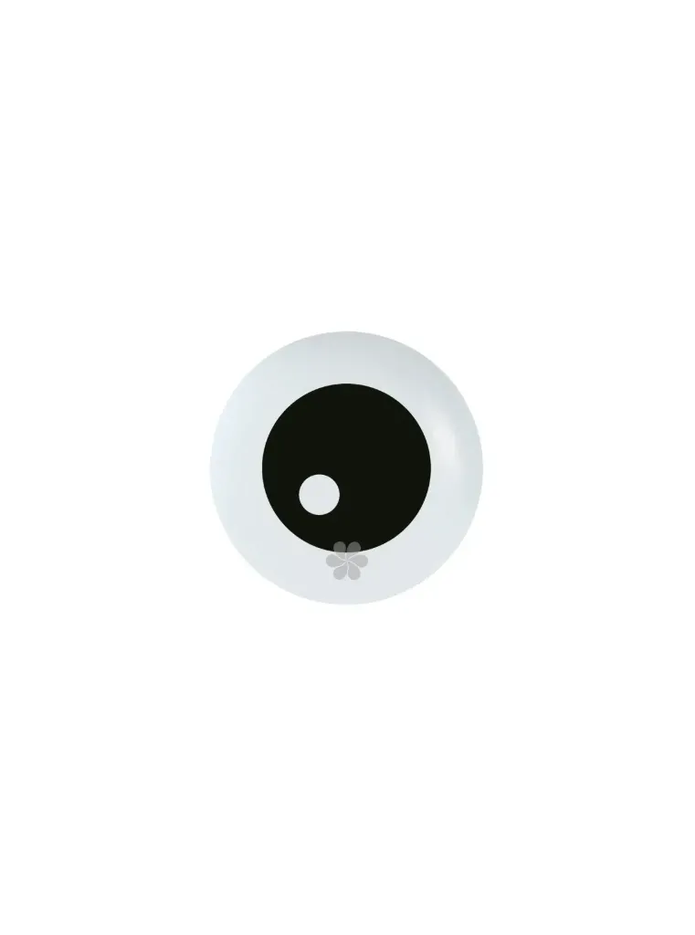 R5 - Eye Ball - White - 005 - 50 Pcs