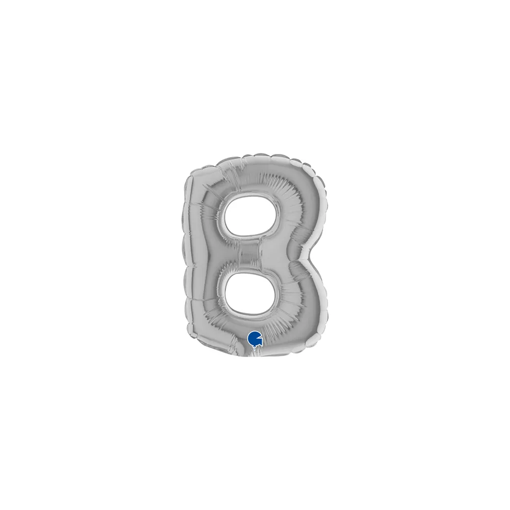 Letter B - Silver - 7 inch - Grabo - 10 Stuks