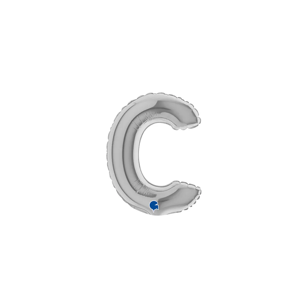 Letter C - Silver - 7 inch - Grabo - 10 St.