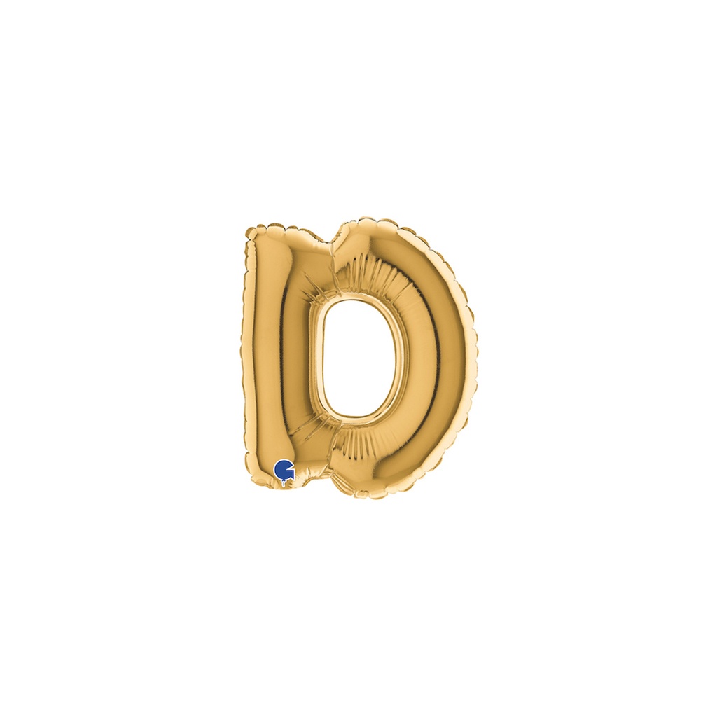 Letter D - Gold - 7 inch - Grabo - 5 Pcs