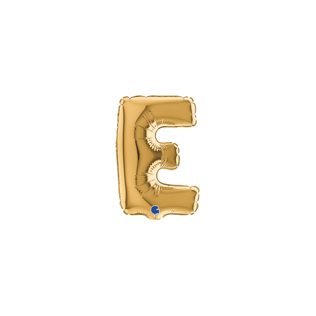 Letter E - Gold - 7 inch - Grabo - 10 Pcs