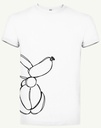 T-shirt - Balloon Dog by Alberto Falcone - Size L