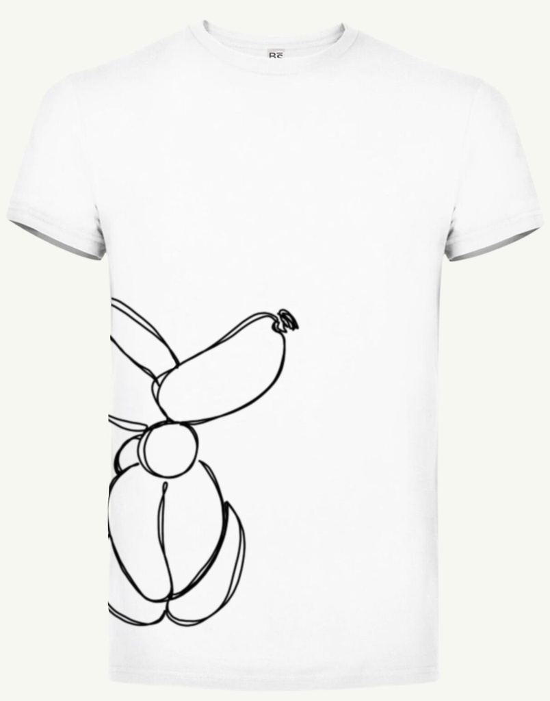 T-shirt - Balloon Dog by Alberto Falcone - Size S