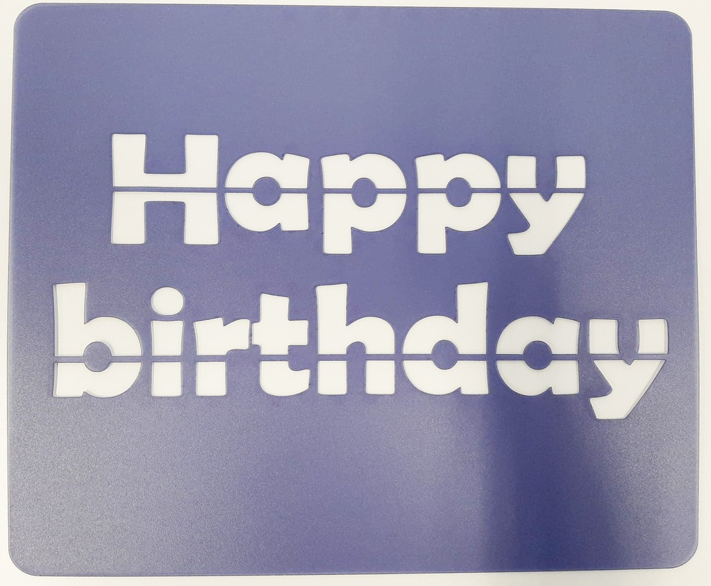 [TEMP06] Template - Balloon Box - Happy Birthday