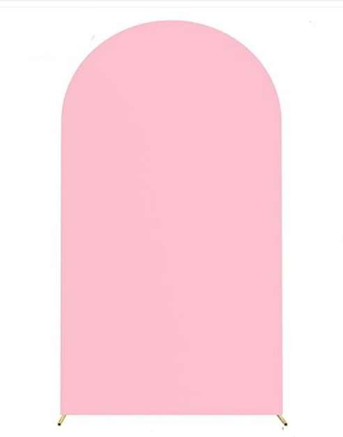 Fabric Cover for Metal Rainbow Frame - Set of 3 - Light Pink