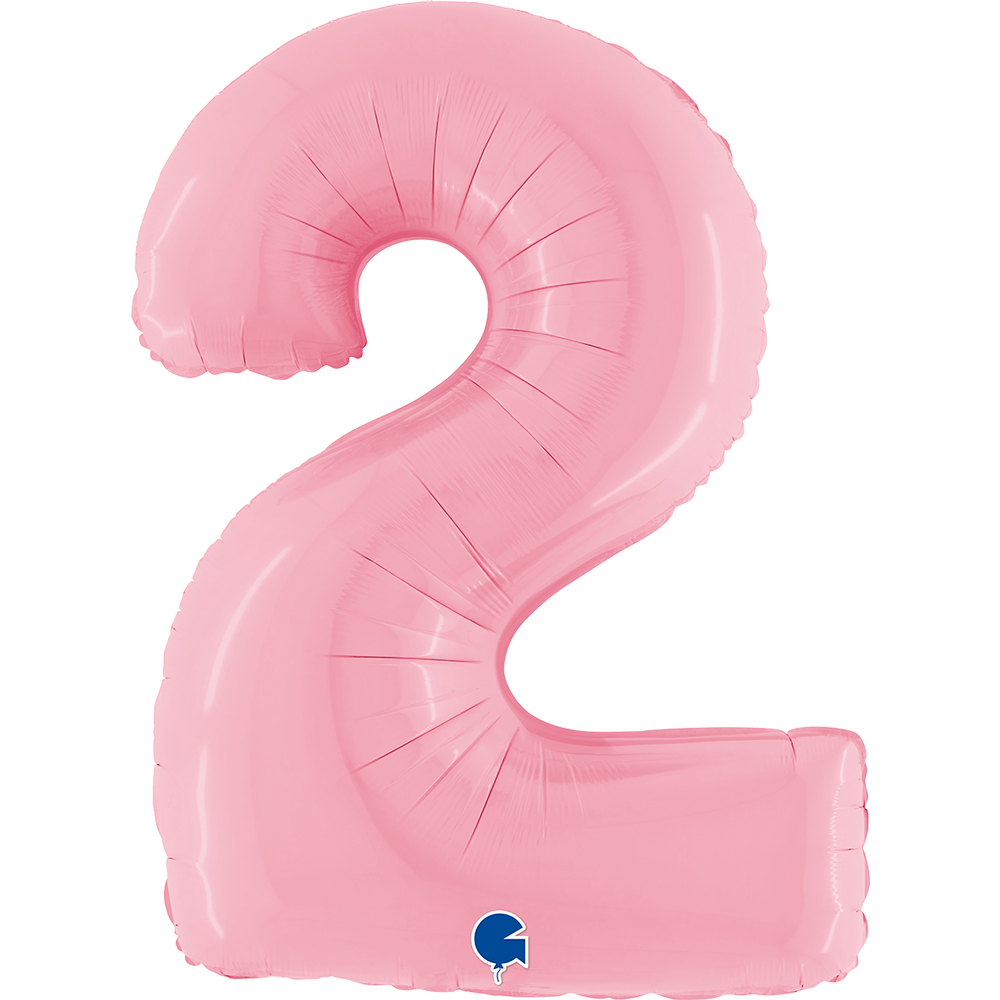 Number 2 - Pink - 40 inch - Grabo