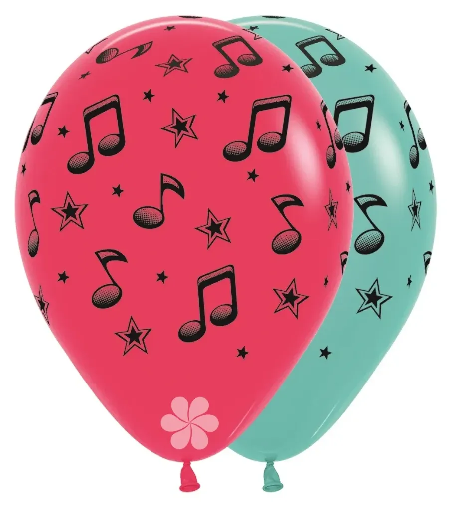 R12 - Music Notes - 25 Stuks - 50p