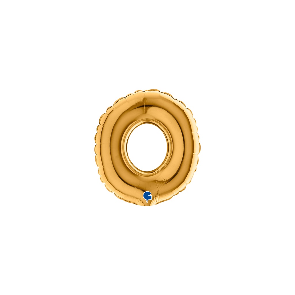 Letter O - Gold - 7 inch - Grabo - 10 St.