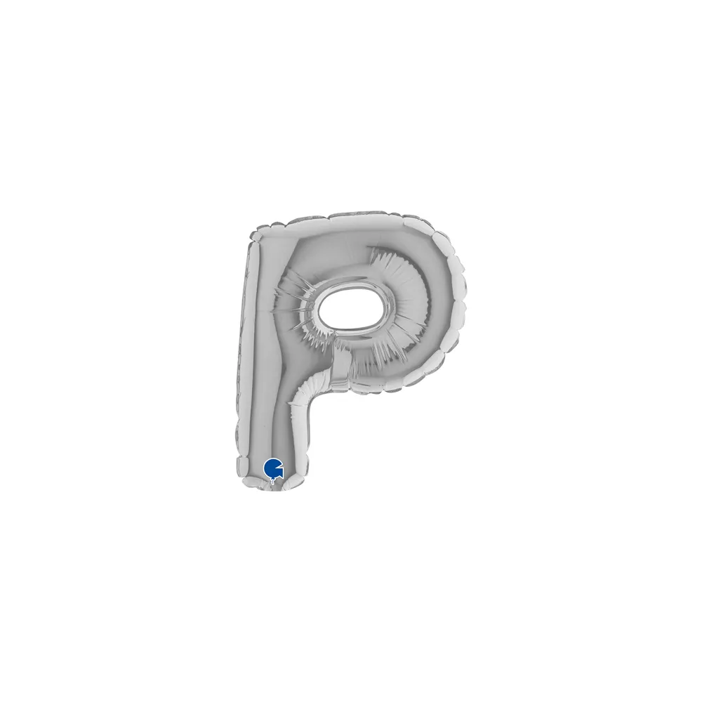 Letter P - Silver - 7 inch - Grabo - 10 Stuks